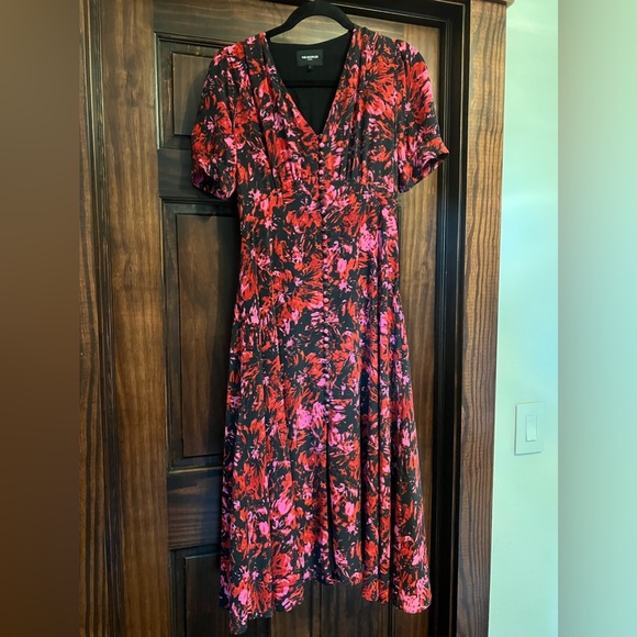 Kooples Mid Length Multi Color Button Down Side zip Size 2 (Medium) - Picture 10 of 10